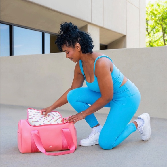 Freshly Picked Barbie™ Seoul Travel Duffle - Picture 5 of 7